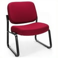 thumbnail image 1 of OFM Big and Tall Reception Armless Guest Chair in Wine, 1 of 4