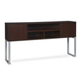 thumbnail image 1 of OFM CL-H7215-MHG 72 in. Fulcrum Series Hutch with Doors, Office Cabinet for Storage, Mahogany, 1 of 5