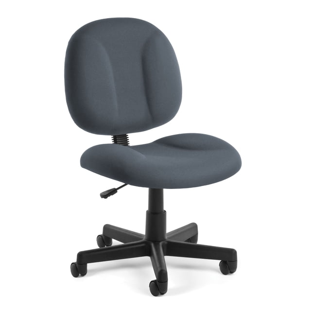 OFM Comfort Series Model 105 Armless Task Office Chair, Gray