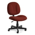 thumbnail image 1 of OFM Comfort Series Model 105 Armless Task Office Chair, Wine, 1 of 2