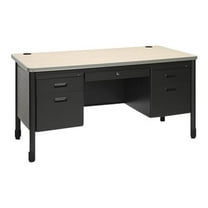 OFM Mesa 66360 - Pedestal desk - rectangular - maple