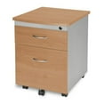 thumbnail image 1 of OFM Core Collection Modular Wheeled Mobile 2-Drawer File Cabinet Pedestal, in Maple, 1 of 3
