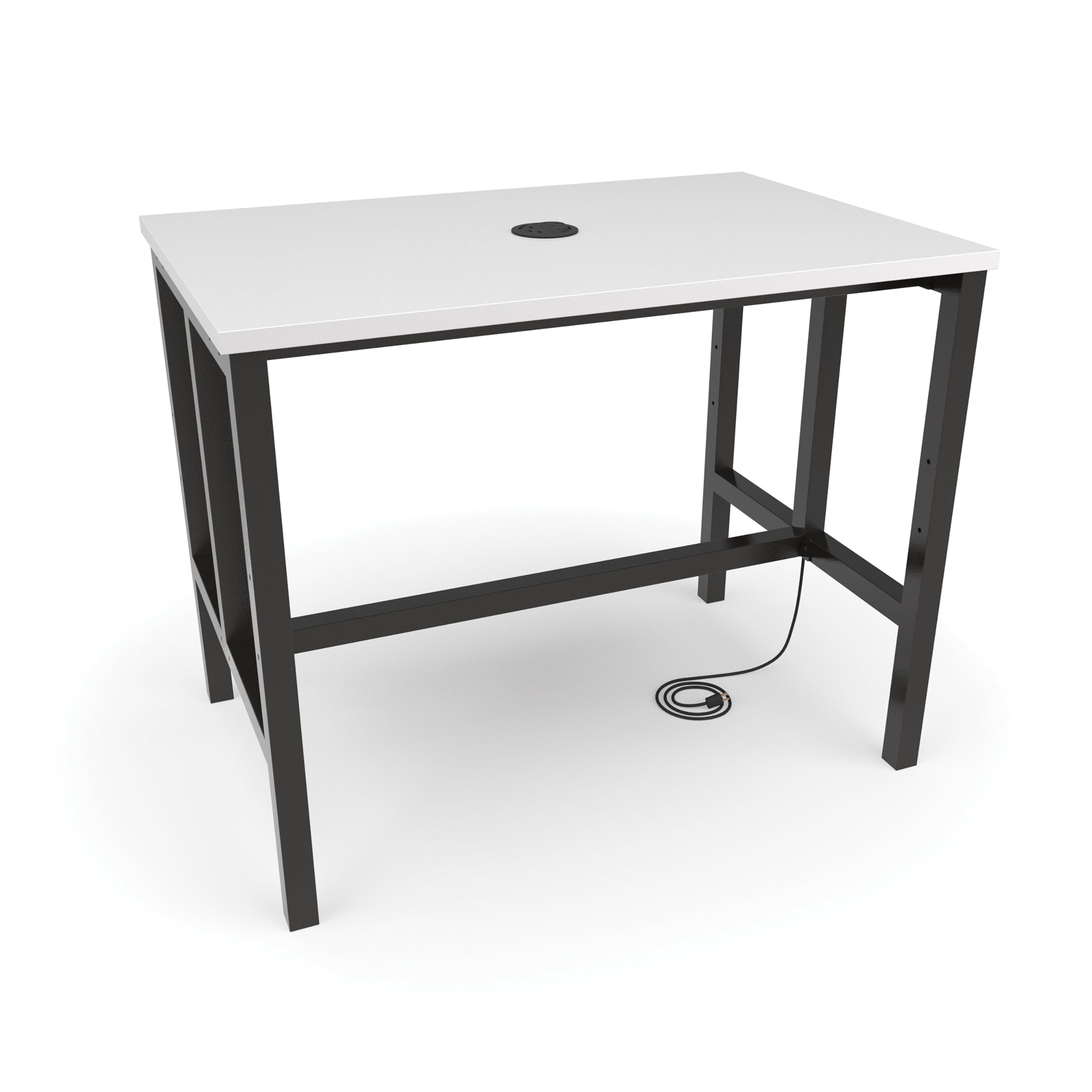 OFM Endure Series Model 9004-T 48" Standing Height Table, White Dry-Erase Top