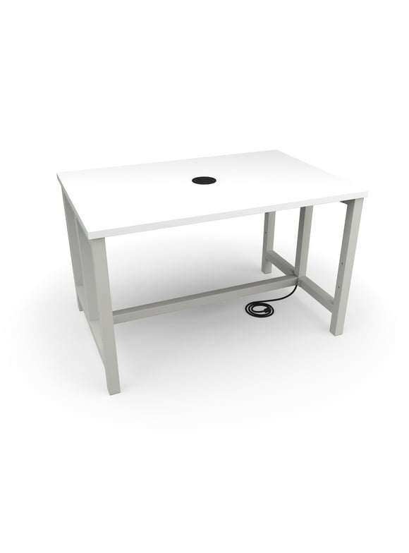 OFM Endure Series Model 9294-T 48" Student Height Table, White Dry-Erase Top with Gray Frame