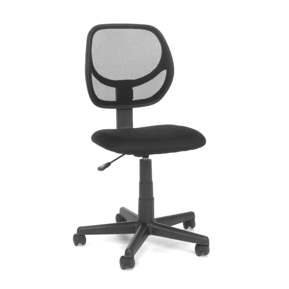 OFM Essentials Armless Task Chair Mesh Fabric Essentials Task