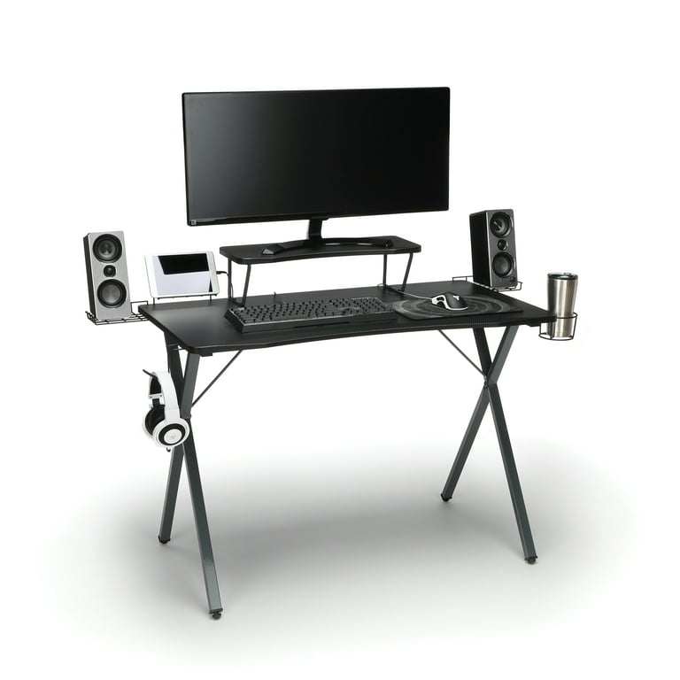 OFM Essentials Collection 55 Gaming Computer Desk, 35 Monitor