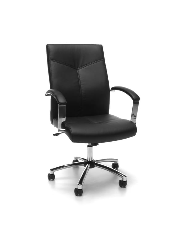 OFM Essentials Collection Executive Conference Room Chair, in Black