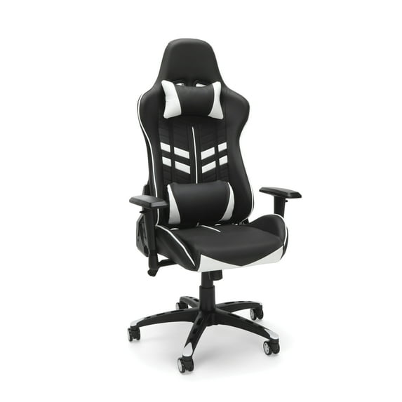 OFM Essentials Collection Racing Style Gaming Chair, in White (ESS-6065-WHT)