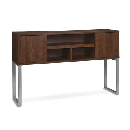 OFM CL-H6015-CHY 60 in. Fulcrum Series Hutch with Doors, Office Cabinet for Storage, Cherry
