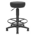 thumbnail image 1 of OFM Backless Fabric Adjustable Drafting Stool with Kit in Black, 1 of 2