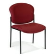 thumbnail image 1 of OFM Manor Series Model 408 Fabric Armless Guest and Reception Chair, Wine, 1 of 2