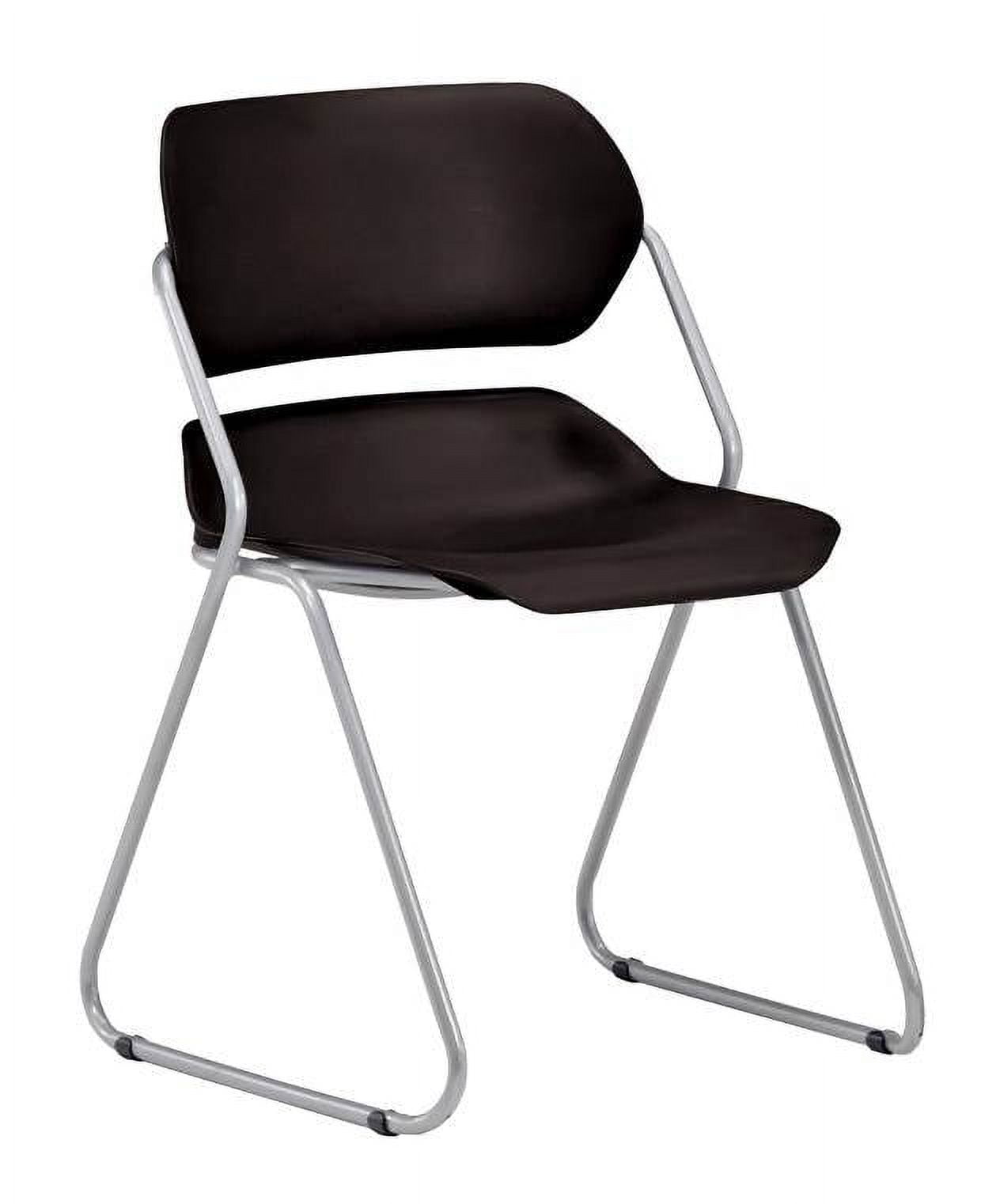 Martisa Series Armless Plastic Stack Chair, Navy