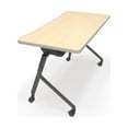 thumbnail image 1 of OFM Mesa Series Model 66122 Flip Nesting Training Table and Desk, Maple, 1 of 5