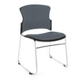 thumbnail image 1 of OFM Model 310-F Multi-Use Stack Chair with Fabric Seat and Back, Gray, Pack of 4, 1 of 1