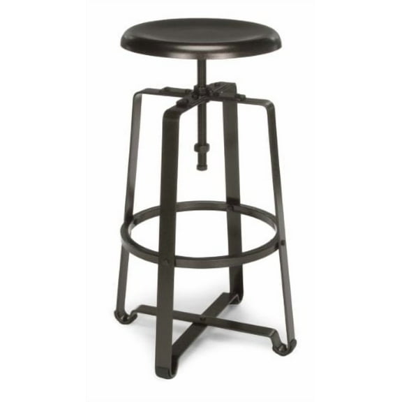 OFM Endure Tall Adjustable Bar Stool in Dark Vein