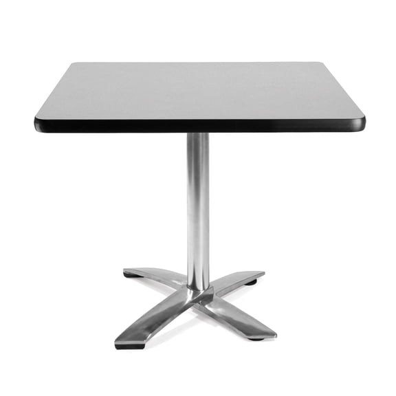 OFM Model FT36SQ 36" Square Flip-Top Multi-Purpose Table, Gray Nebula