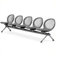 thumbnail image 1 of OFM Net Beam Guest Chair With 5 Seats in Gray, 1 of 2