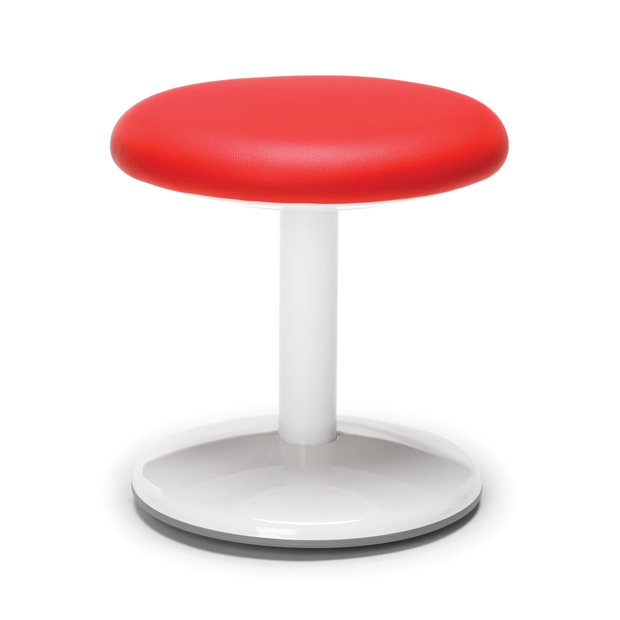 OFM Model 2814-ATV-V Orbit Active Stool 14" - Vinyl - Red