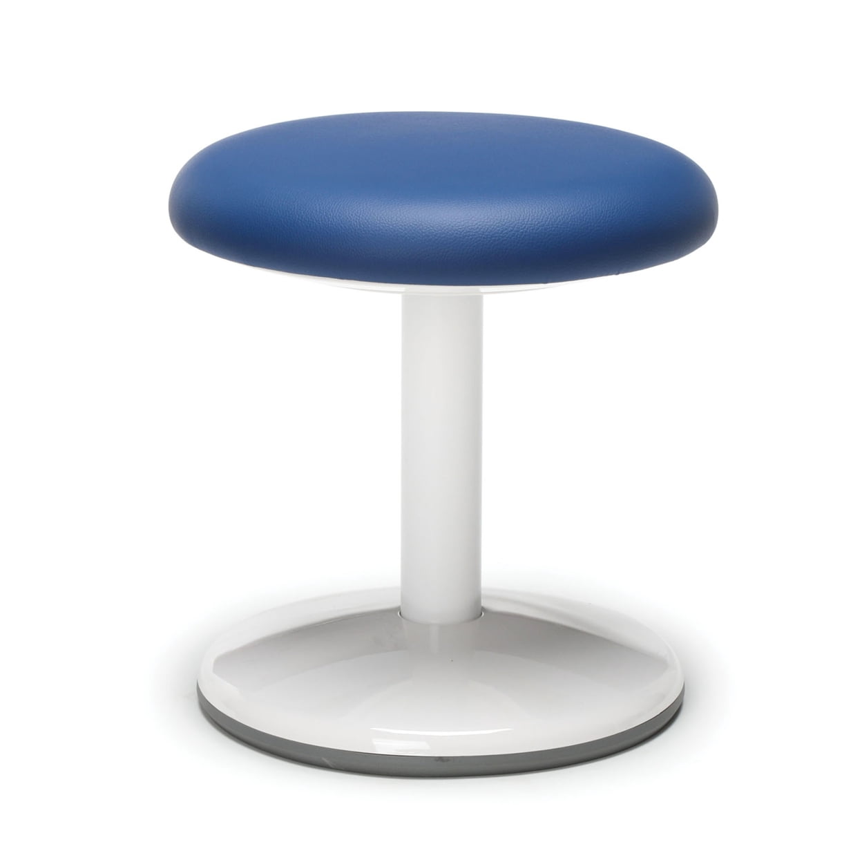 OFM Model 2814-STA-V Orbit Static Stool 14" - Vinyl - Blue
