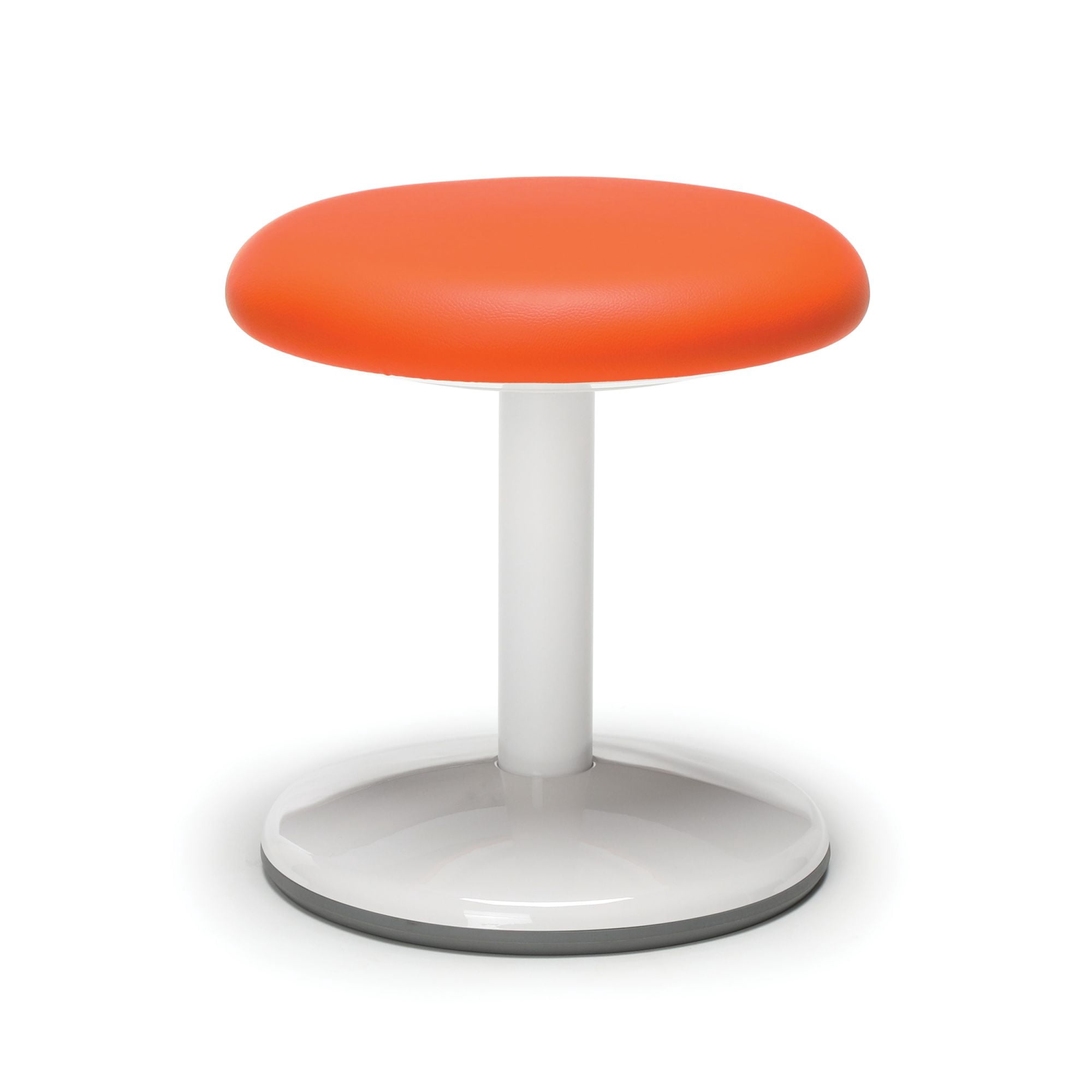 OFM Model 2814-STA-V Orbit Static Stool 14" - Vinyl - Orange