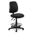 thumbnail image 1 of OFM Posture Series Armless Swivel Task Chair with Drafting Kit, Fabric, Mid-Back, in Black (118-2-DK-805), 1 of 2