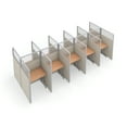 thumbnail image 1 of OFM RiZe 2 x 5 Privacy Workstation Unit in Beige and Maple, 1 of 7