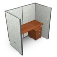 thumbnail image 1 of OFM Rize Model T 1 Unit Vinyl Computer Workstation, 1 of 2