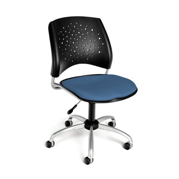 OFM Star Swivel Office Chair in Cornflower Blue