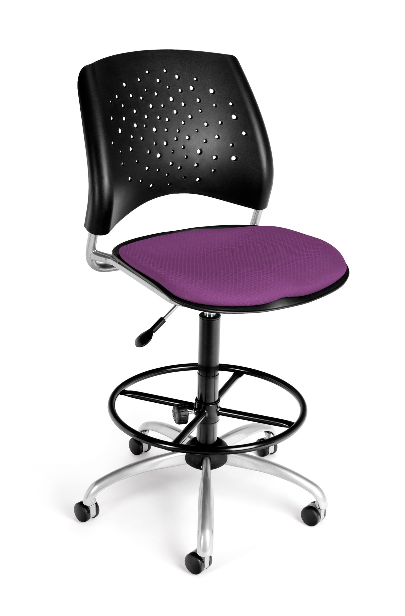 OFM Stars Series Model 326DK Armless Fabric Swivel Task Chair and