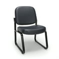 thumbnail image 1 of OFM Vinyl Armless Guest and Reception Chair, in Navy (405-VAM-605), 1 of 5