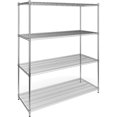 thumbnail image 1 of OFM X5 Preconfigured Kit-4 Shelf Rack, 24" x 60" (No Tracks), 1 of 7
