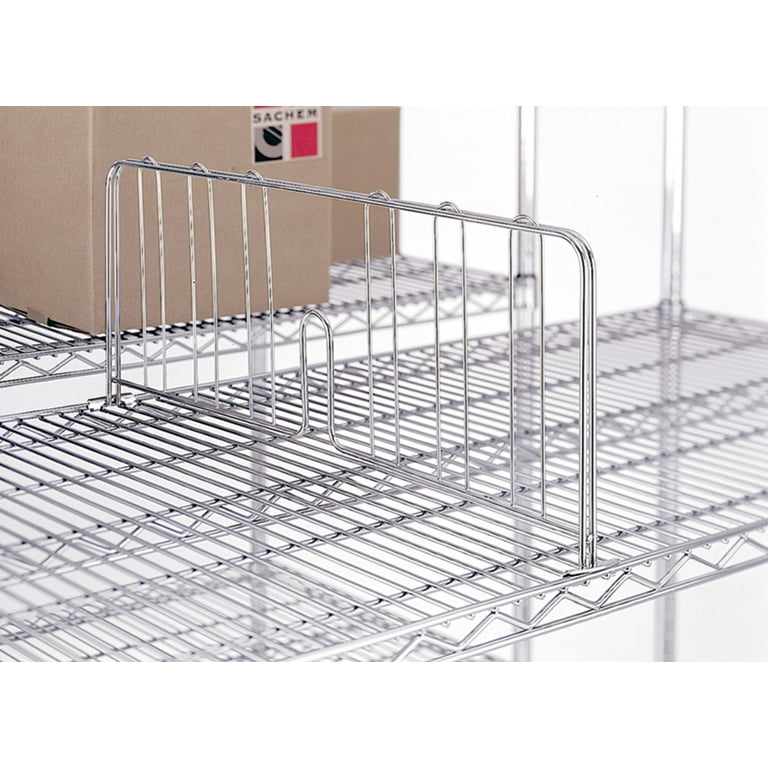OFM X5 Series Model S508010018 18" Shelf Divider, Partition Screen Plate,  Chrome - Walmart.com
