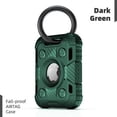 thumbnail image 1 of OFOCSE AirTag Holder Compatible with Air Tag Rugged Case with Keychain Heavy Duty Shockproof Case-Dark Green, 1 of 5