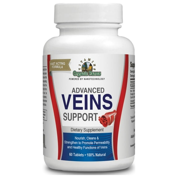 OFV Veins Support Supplements- 60 Tablets - 100% Natural Dietary Supplement