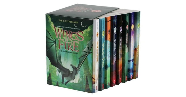 Wings of Fire Series Pack: Box Set of Books 1-8 by Tui T