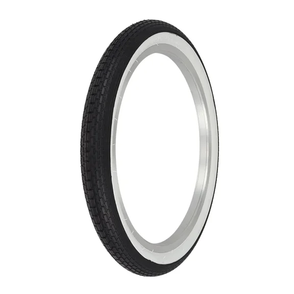 OG Lowrider Bicycle Tire 20" x 2.125" P-1195 Small Brick Black/White Sidewall