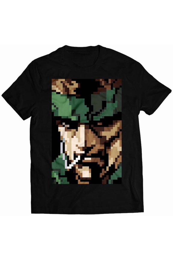 OG MGS Snake Smokin Premium Unisex T-shirt (vectorized Design)