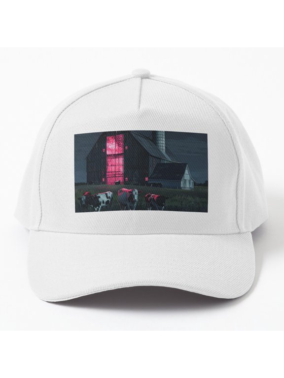 OG Man Cave Barn Baseball Cap, Rustic Workshop Retreat Graphic Design, Classic Hat