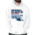 thumbnail image 1 of OG President Washington 1776 Joke Hoodie Sweatshirt Women Men Brisco Brands S, 1 of 6
