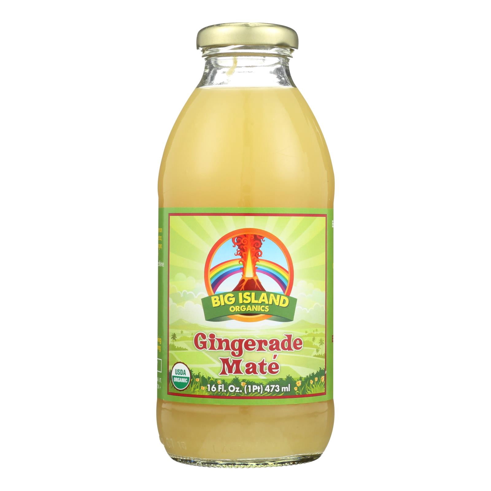 Ginger Rade Big Island Organics Gingerade Mate, 16.0 FL OZ - Walmart.com