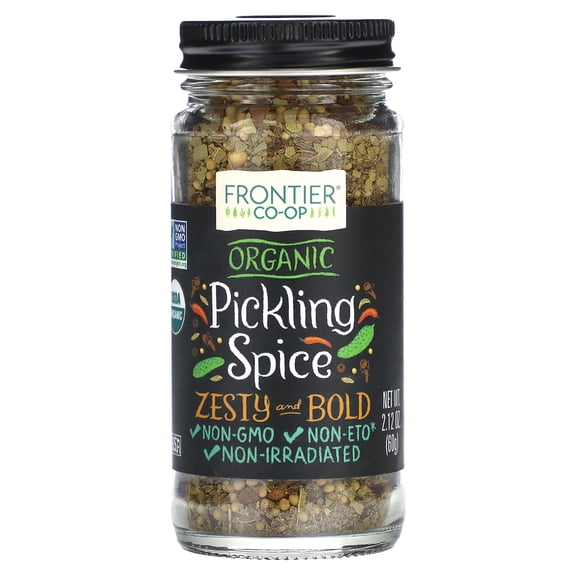 Frontier Co-op Organic Pickling Spice, 2.12 oz (60 g)