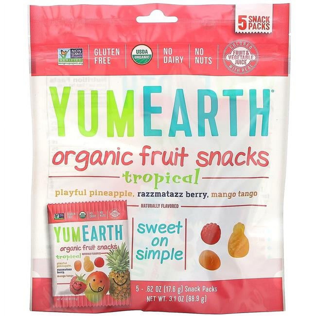 OG2 YUM FRUIT SNK TROPCL ( 6 X 3.5 OZ )