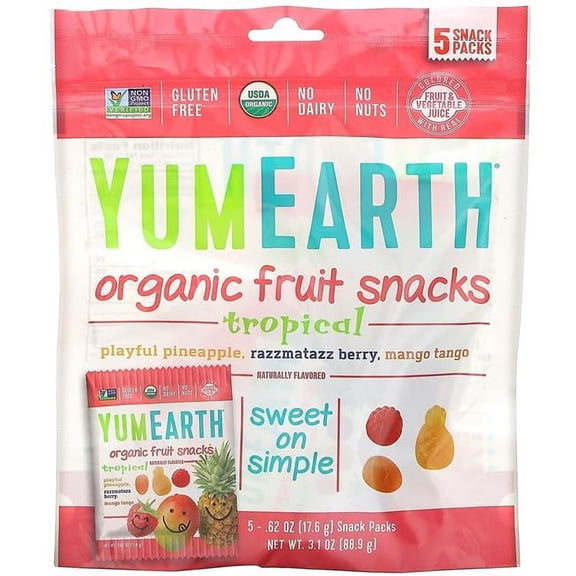 OG2 YUM FRUIT SNK TROPCL ( 6 X 3.5 OZ )