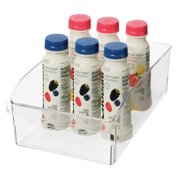 Oggi Fridge / Pantry Bin w/ Fingergrip Handle (14.25" x 7.75" x 4.5")