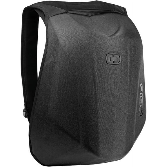 OGIO 123008.36 No Drag Mach 1 Motorcycle Backpack - Stealth Black, 19" H x 12.5" W x 6.5" D