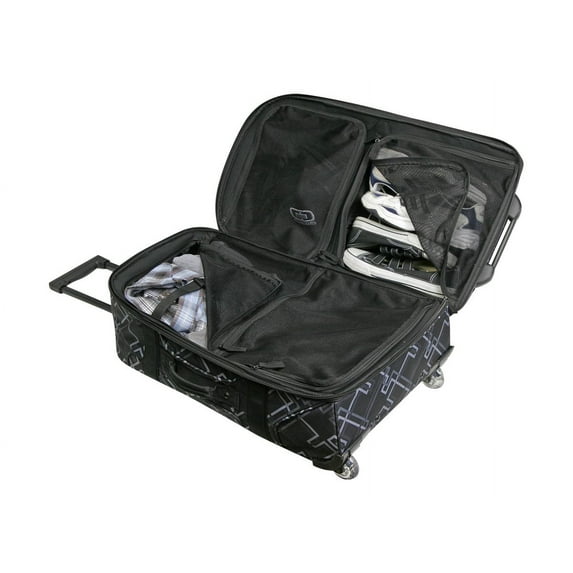 OGIO 30" Rolling Travel Duffel Bag with Retractable Handle, Black