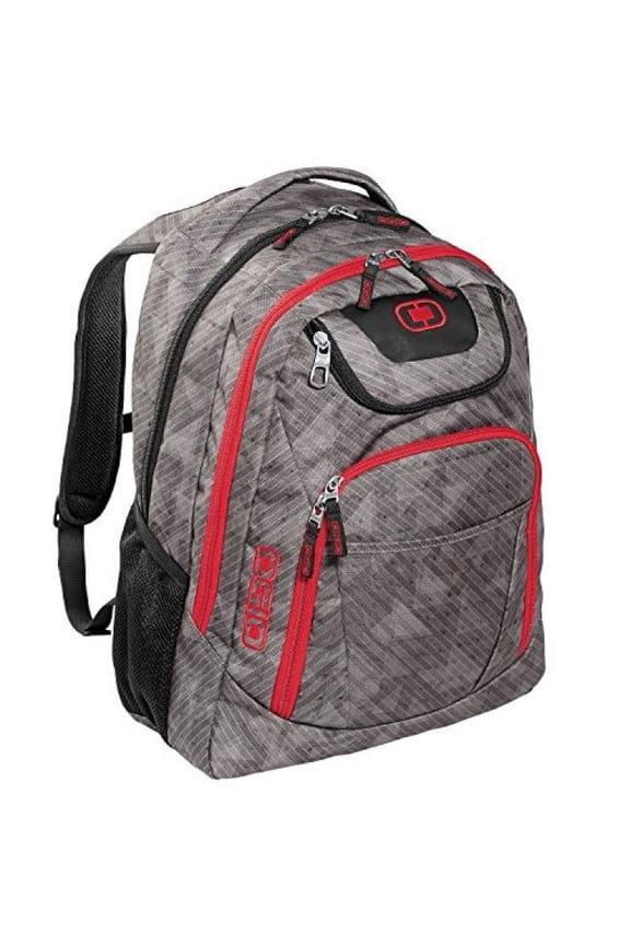411069 - Cynderfunk/Red Business Excelsior 17" Laptop Backpack/Rucksack, Cynderfunk/Red