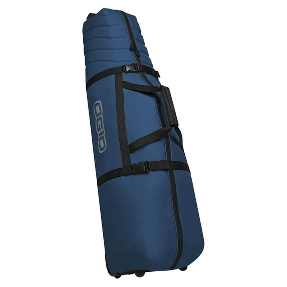 OGIO Savage Padded Zippered Golf Bag Travel Cover Bag w/ Wheels, Navy | 127013