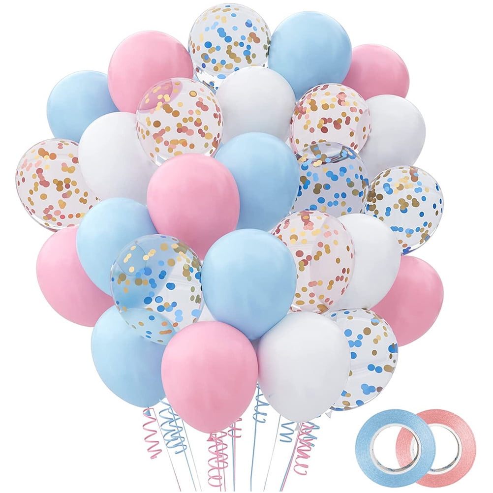 OGITUDE 1 Set Colorful Balloons Party Latex Balloon for Gender Reveal Decorations