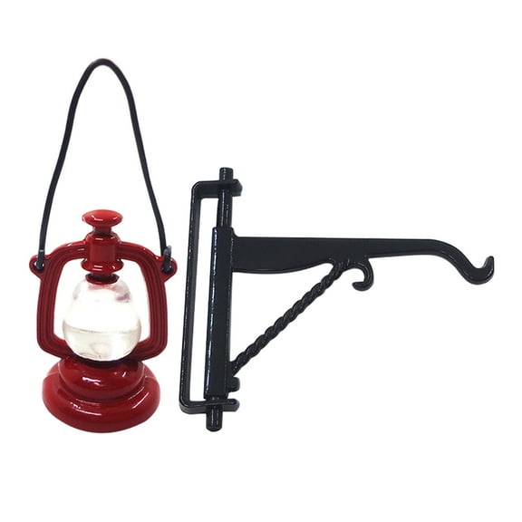 OGITUDE 1 Set Dollhouse Decoration Layout Prop Dollhouse Lights Doll House Miniature Kerosene Lamps